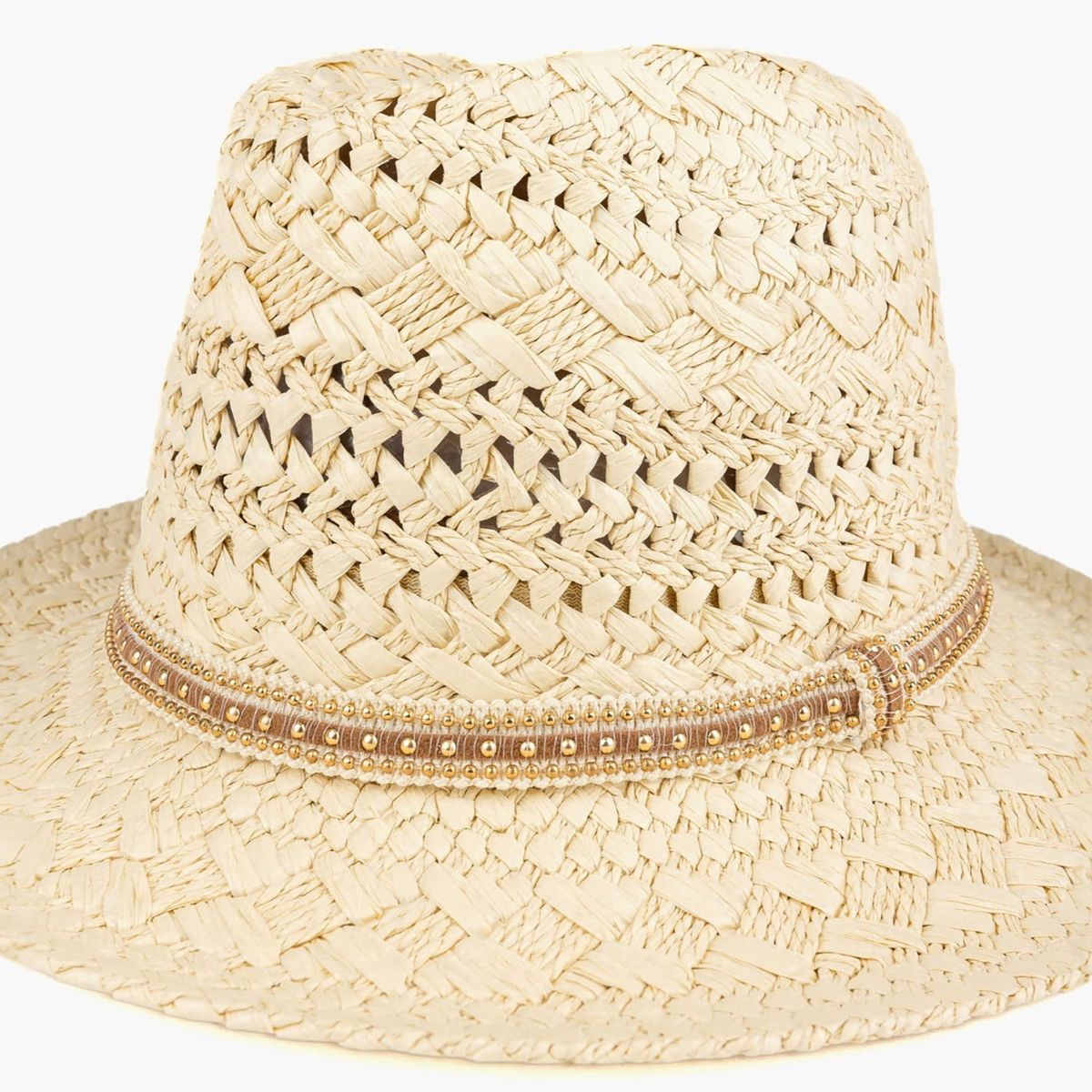 LOUNGE - Sombrero Mujer Cinta Beige