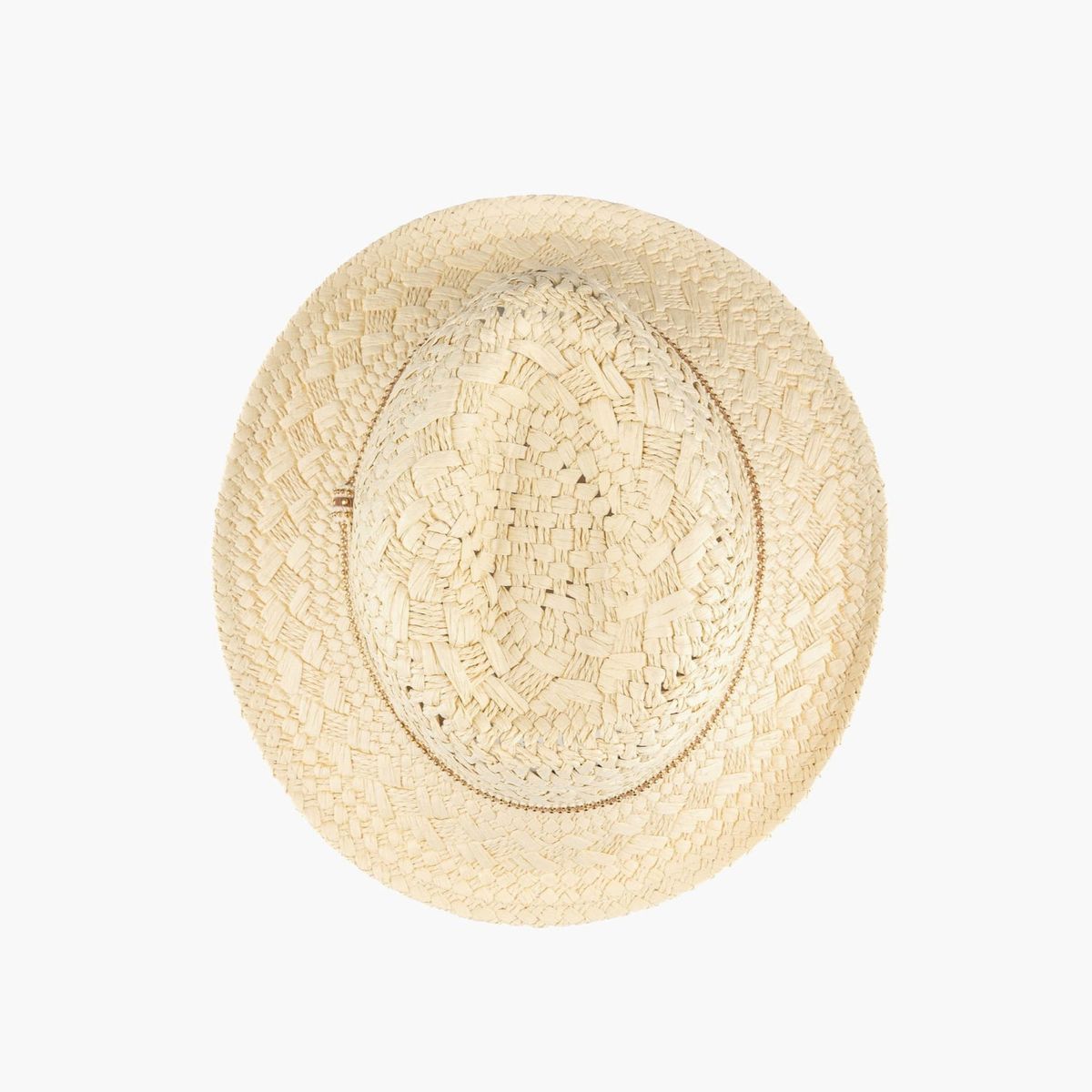 LOUNGE - Sombrero Mujer Cinta Beige