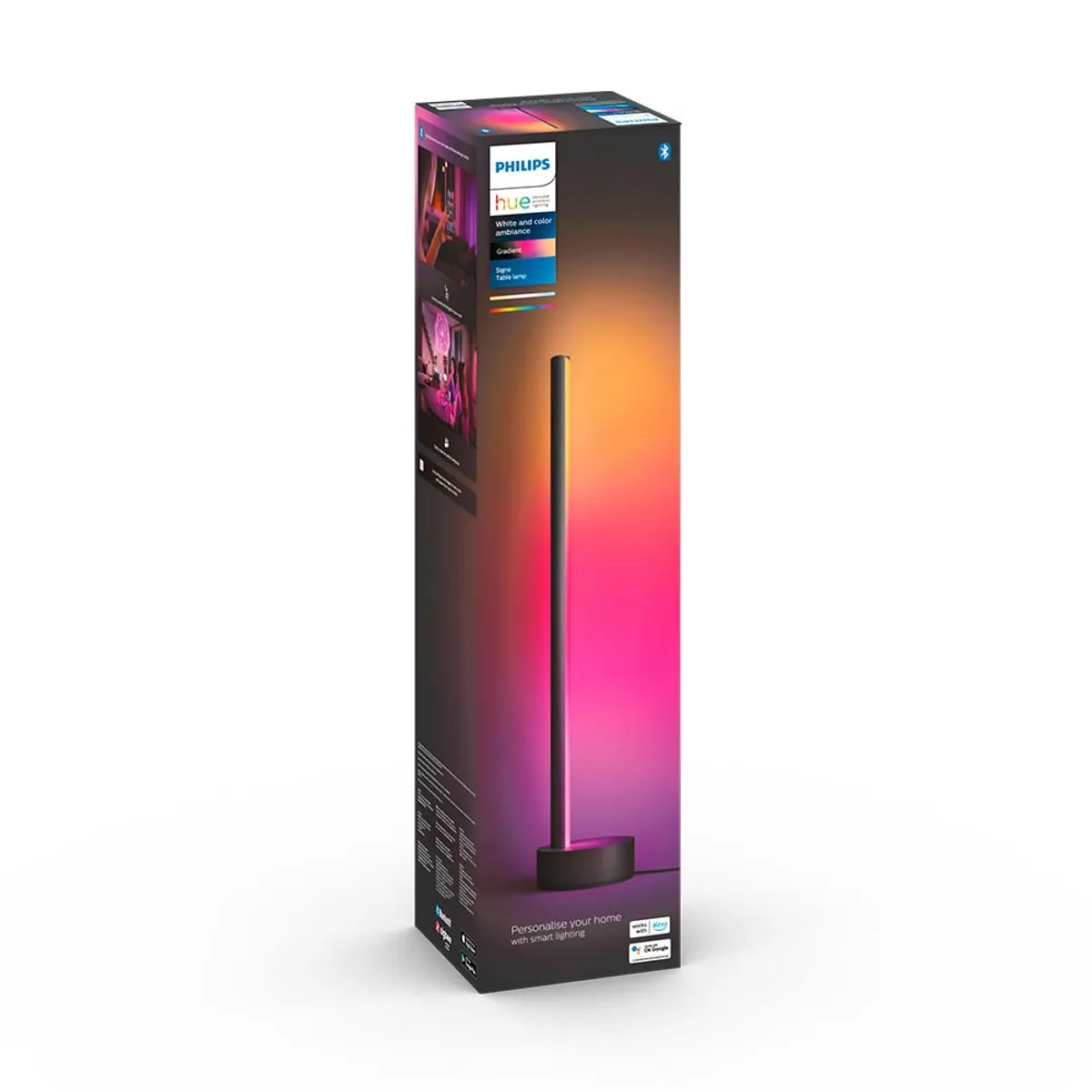 PHILIPS HUE - Philips HUE Signe Gradient Lámpara mesa Inteligente Luz Blanca y Color