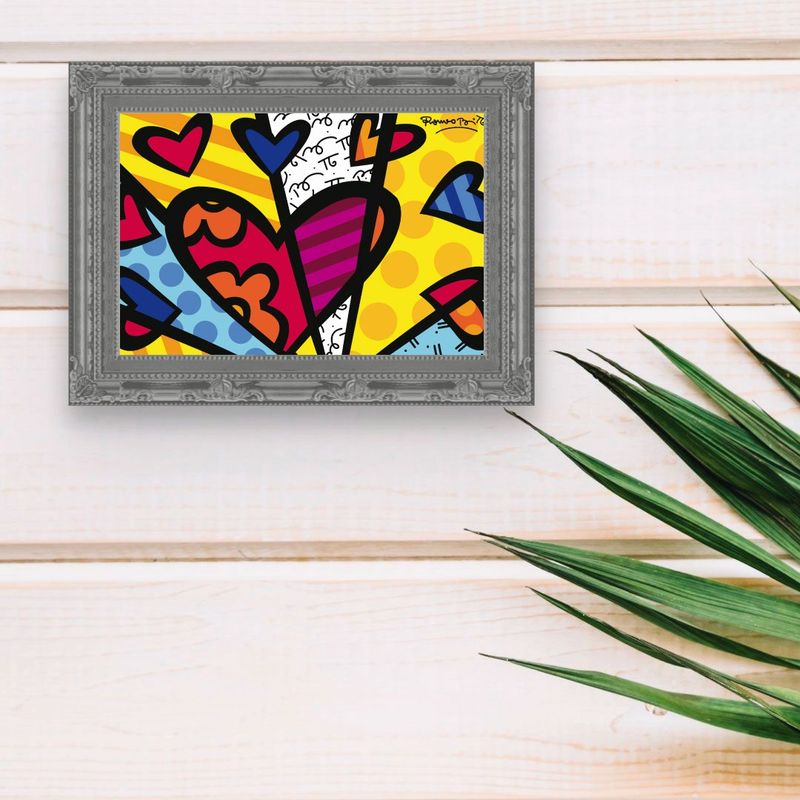 GENERICO - Corazón Vibrante Inspiración Britto en Miniatura