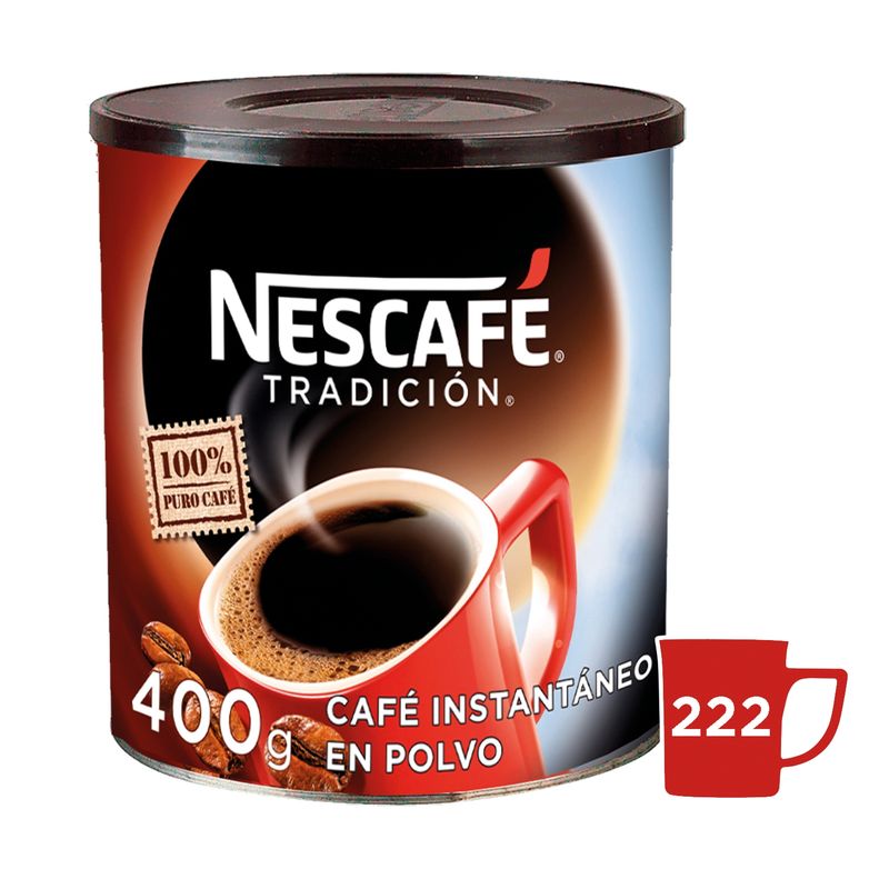 NESCAFE - Café Instantáneo Nescafé Tradición Lata 400 G