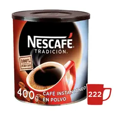 NESCAFE - Café Instantáneo Nescafé Tradición Lata 400 G