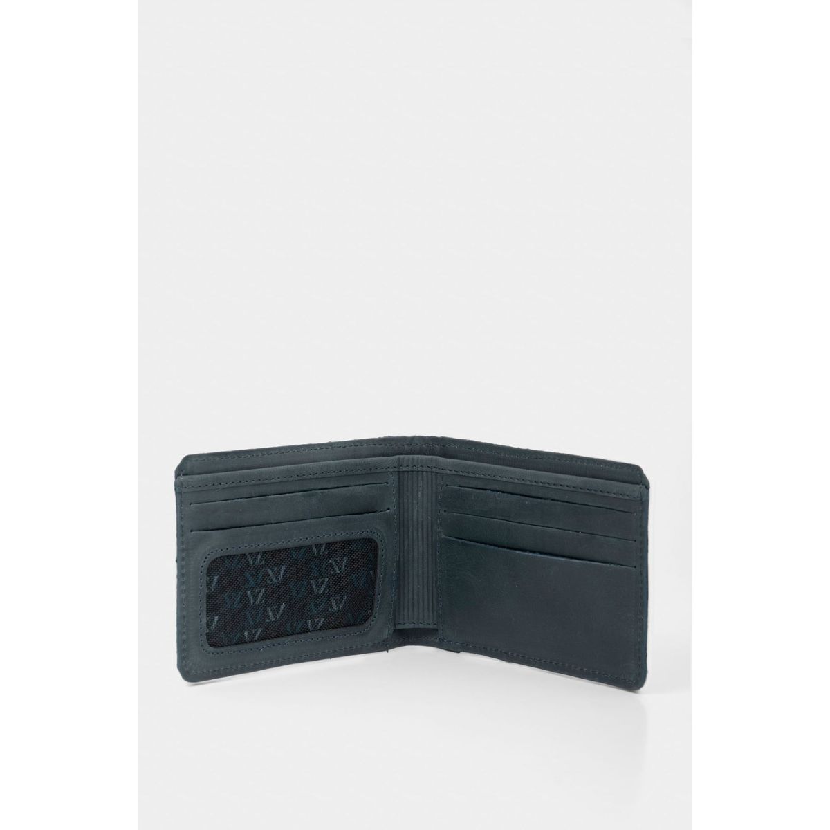 VELEZ - Vélez Billetera Lines De Cuero Contrastes  Rojo