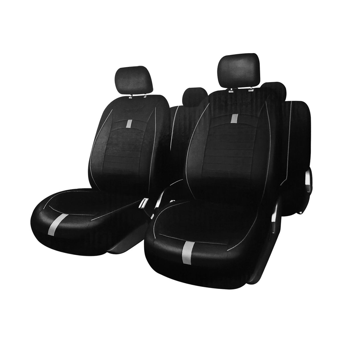 GENERICO - Fundas Cubreasiento Univer 5 Cabezale B-equip Mod ADV-1457PV