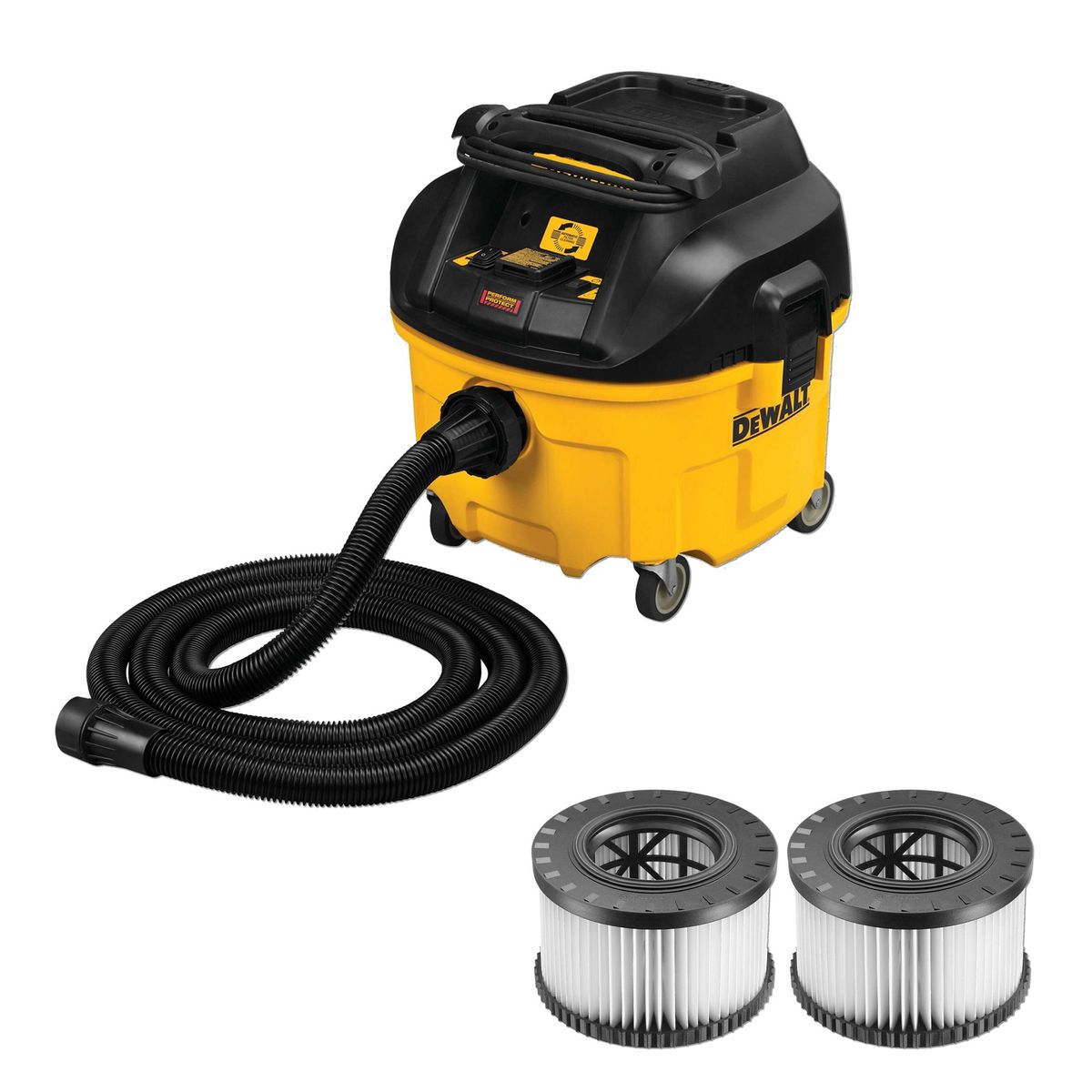 DEWALT - Aspiradora Industrial de polvo/agua 30L/8G DEWALT DWV010-B2C