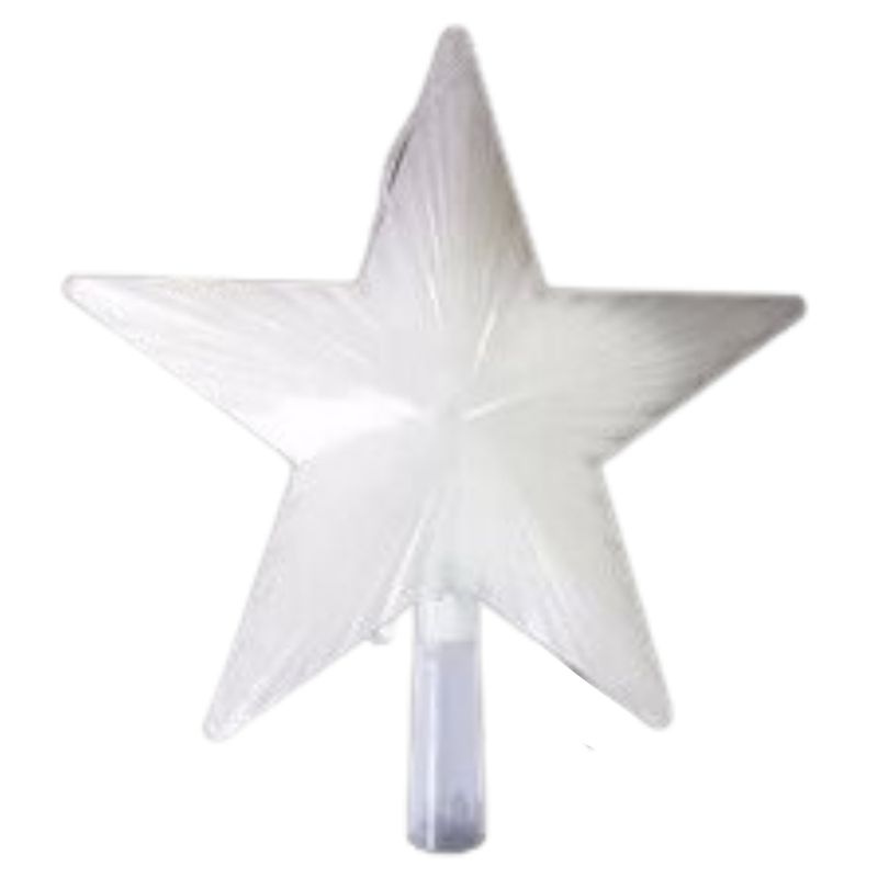 GENERICO - Estrella Led con Movimiento para Árbol de Navidad
