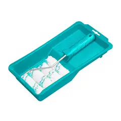 TOTAL TOOLS - Kit Para Pintar Bandeja + Rodillo 4 Pulgadas Total