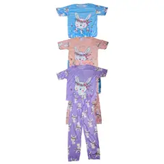 AGW - Pack 3 Pijamas Mujer Largo Coneja