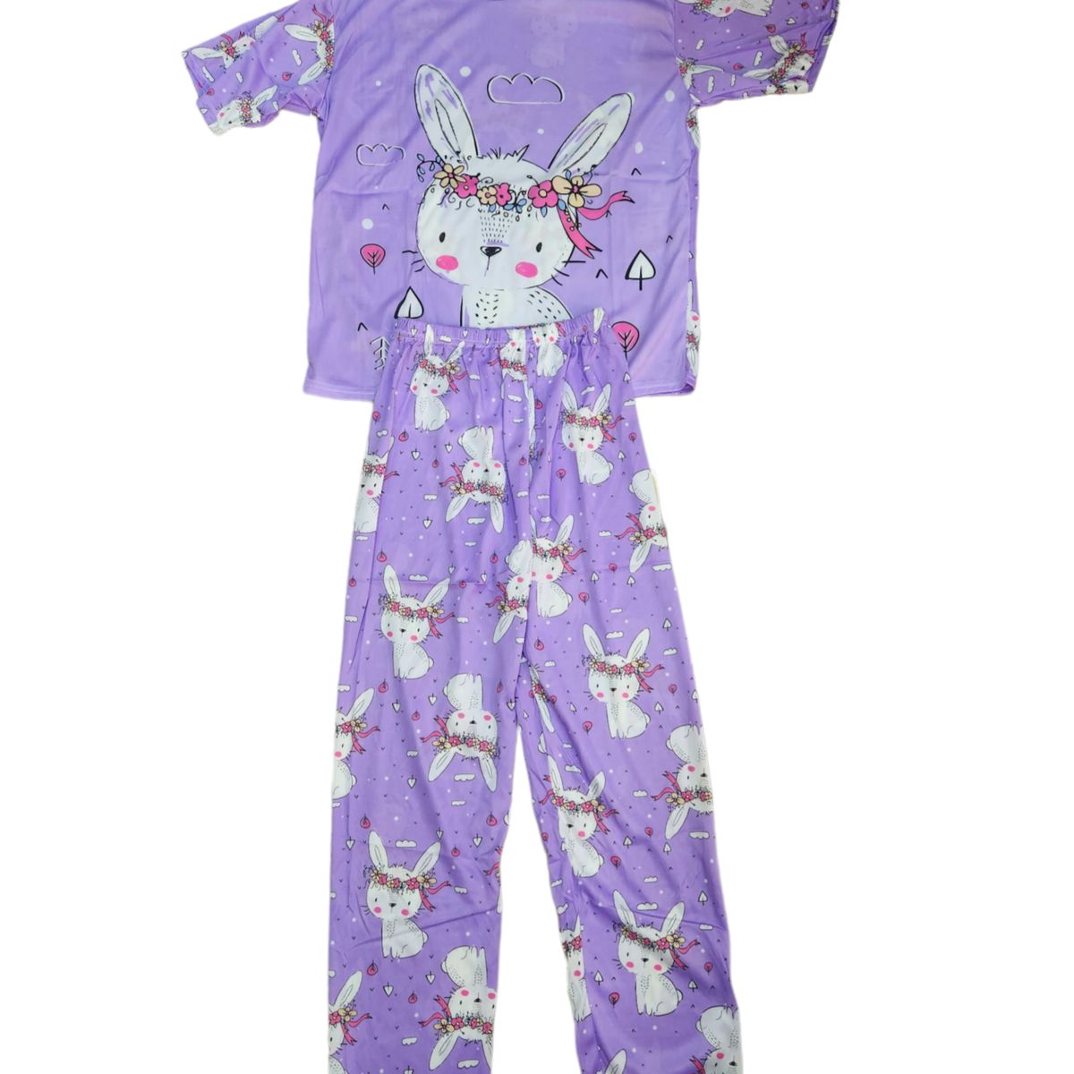 AGW - Pack 3 Pijamas Mujer Largo Coneja