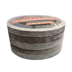 MAKAWA - 50 Disco Lija Para Pulir 115mm Velcro Grano 80 MK058080