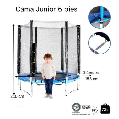 Imagen 2 del producto Cama Elastica Junior 6 Pies