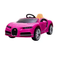 BUGATTI - AUTO CHIRON A BATERÍA ROSA - KIDSCOOL - 81700242R-RS