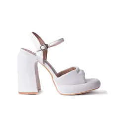 BOTELI - Taco Mujer Blanco Ariela