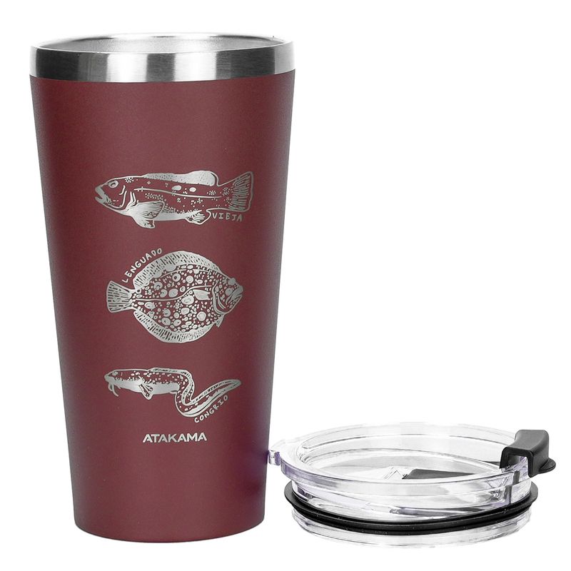 ATAKAMA OUTDOOR - Vaso Térmico 480 ml Atakama Outdoor - Peces