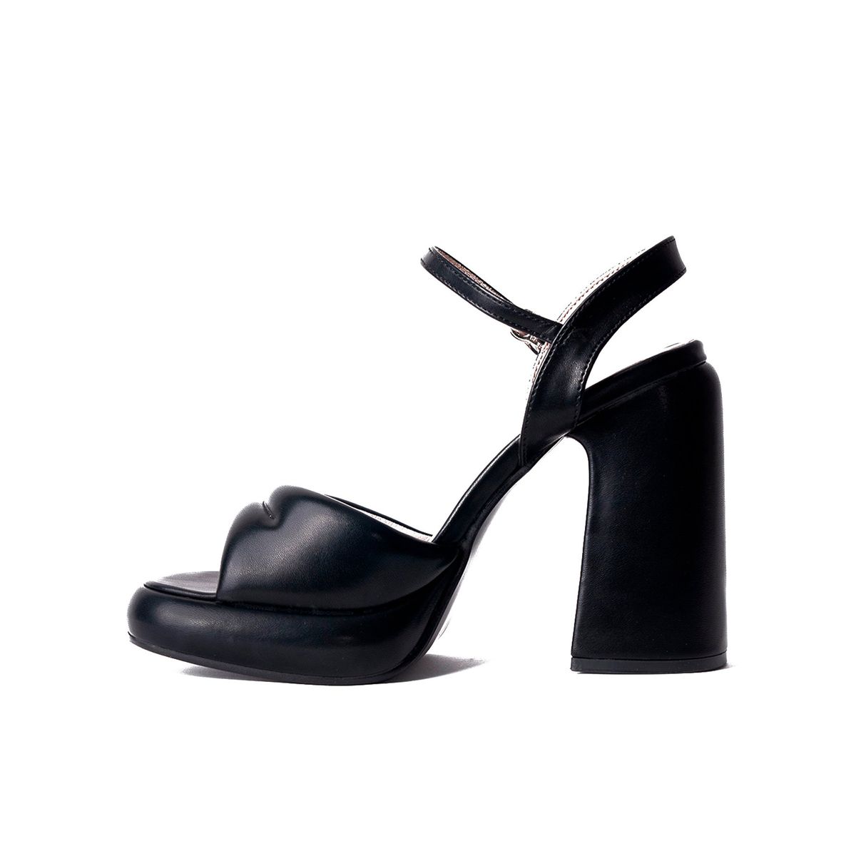 BOTELI - Taco Mujer Negro Ariela Boteli