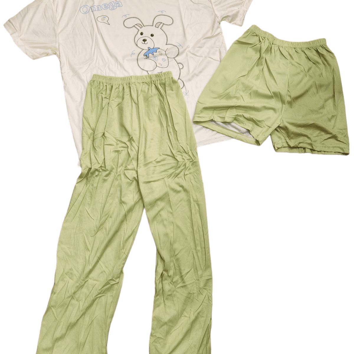 AGW - Pack3 PijamasTres Piezas Mujer