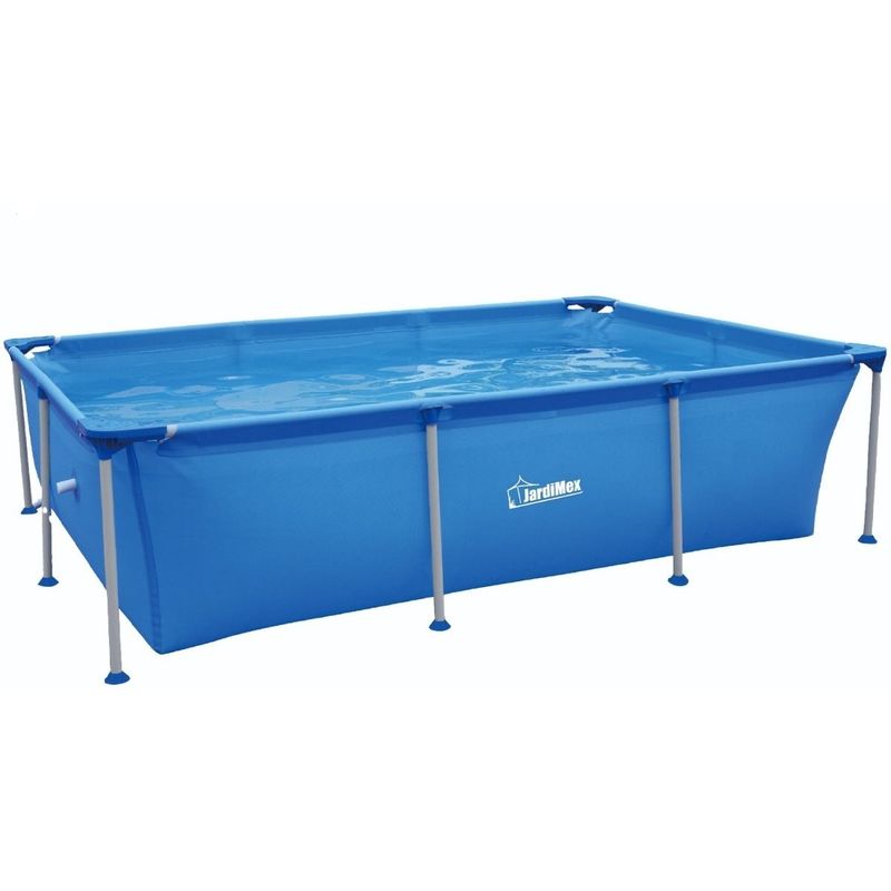 JARDIMEX - Piscina Estructural Rectangular 228x159x42 Capacidad 1290 L