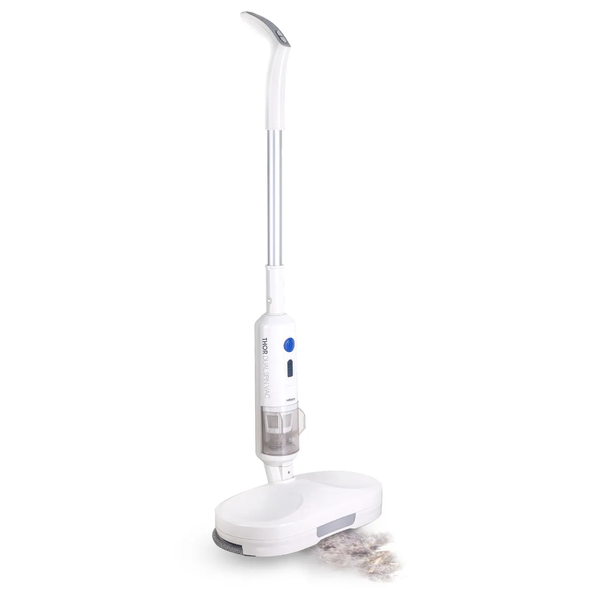 THORBEN - Pulidora, mopa y aspiradora vertical/manual Dual Spin Vac