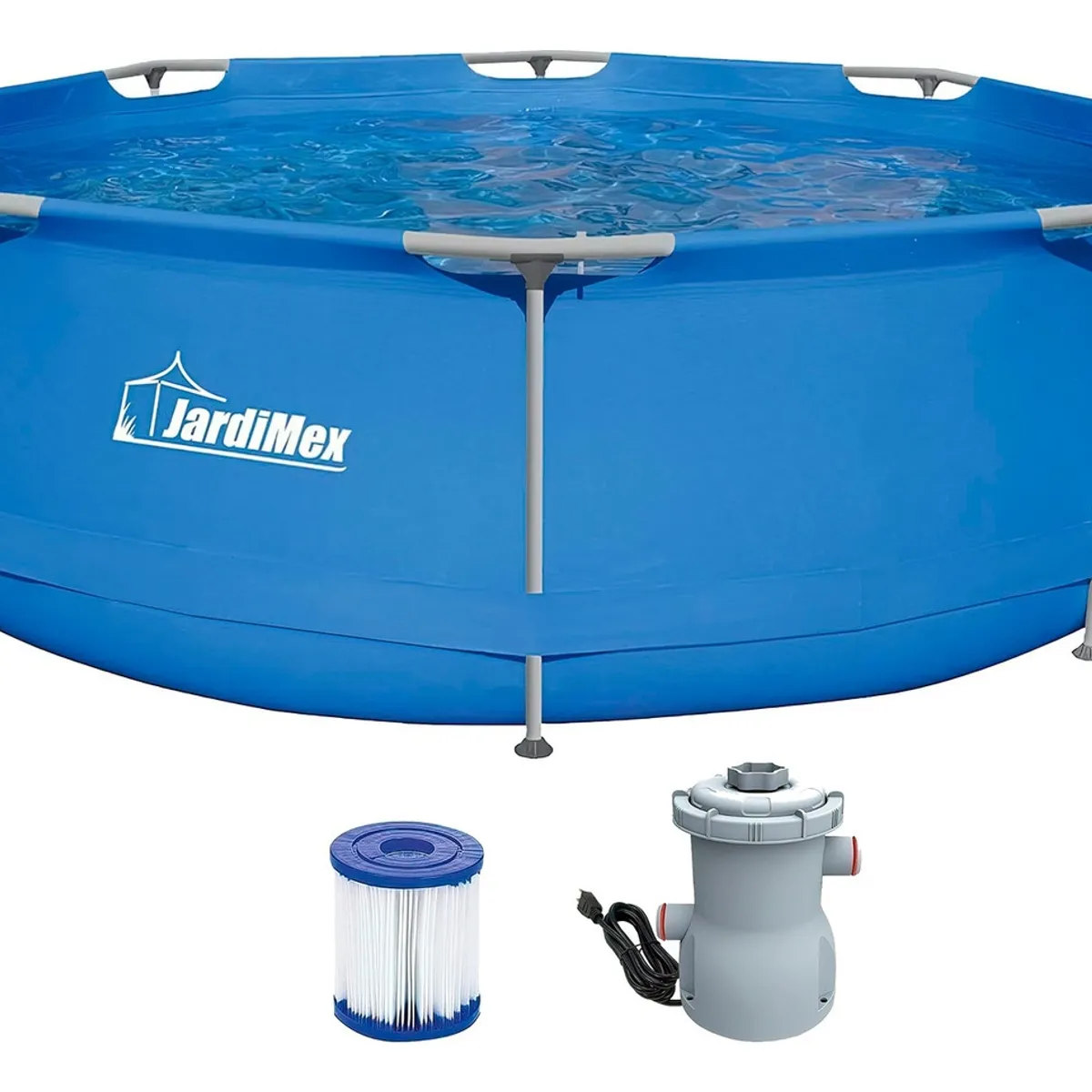 JARDIMEX - Piscina Estructural Rendonda Capacidad 4383 L Jardimex