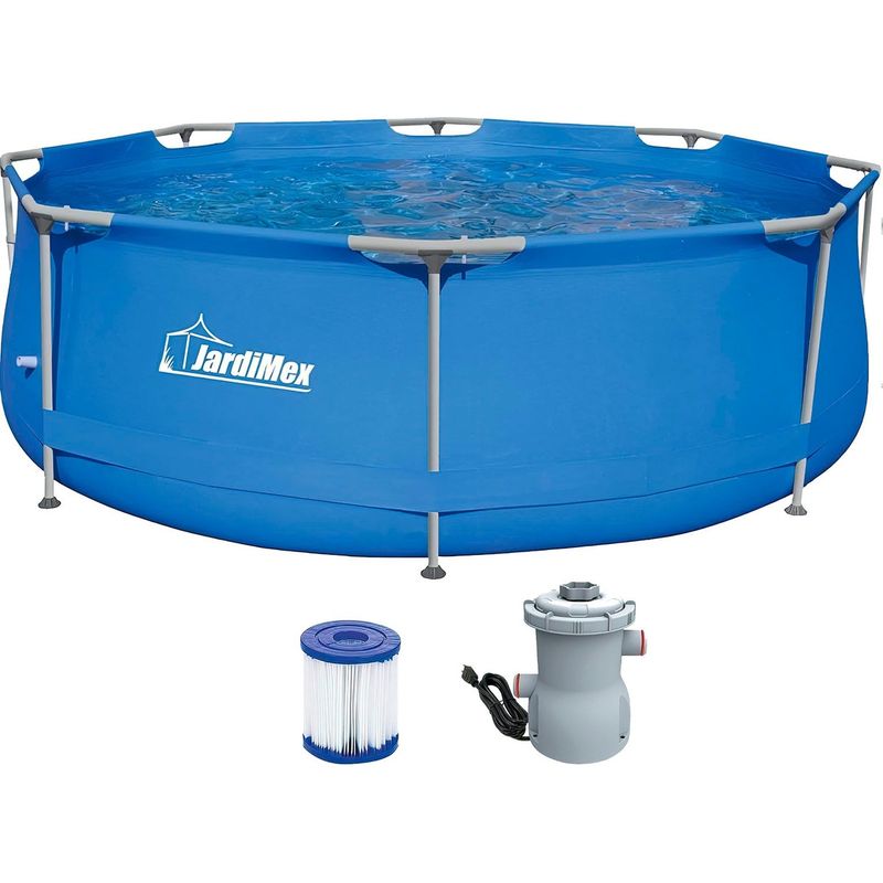 JARDIMEX - Piscina Estructural Rendonda Capacidad 4383 L Jardimex