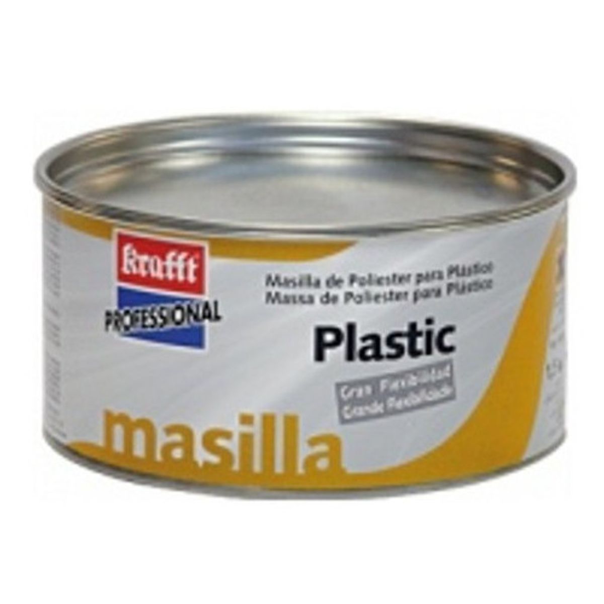 GENERICO - MASILLA PLASTICO KRAFFT 1.2KG C/ENDURECEDOR