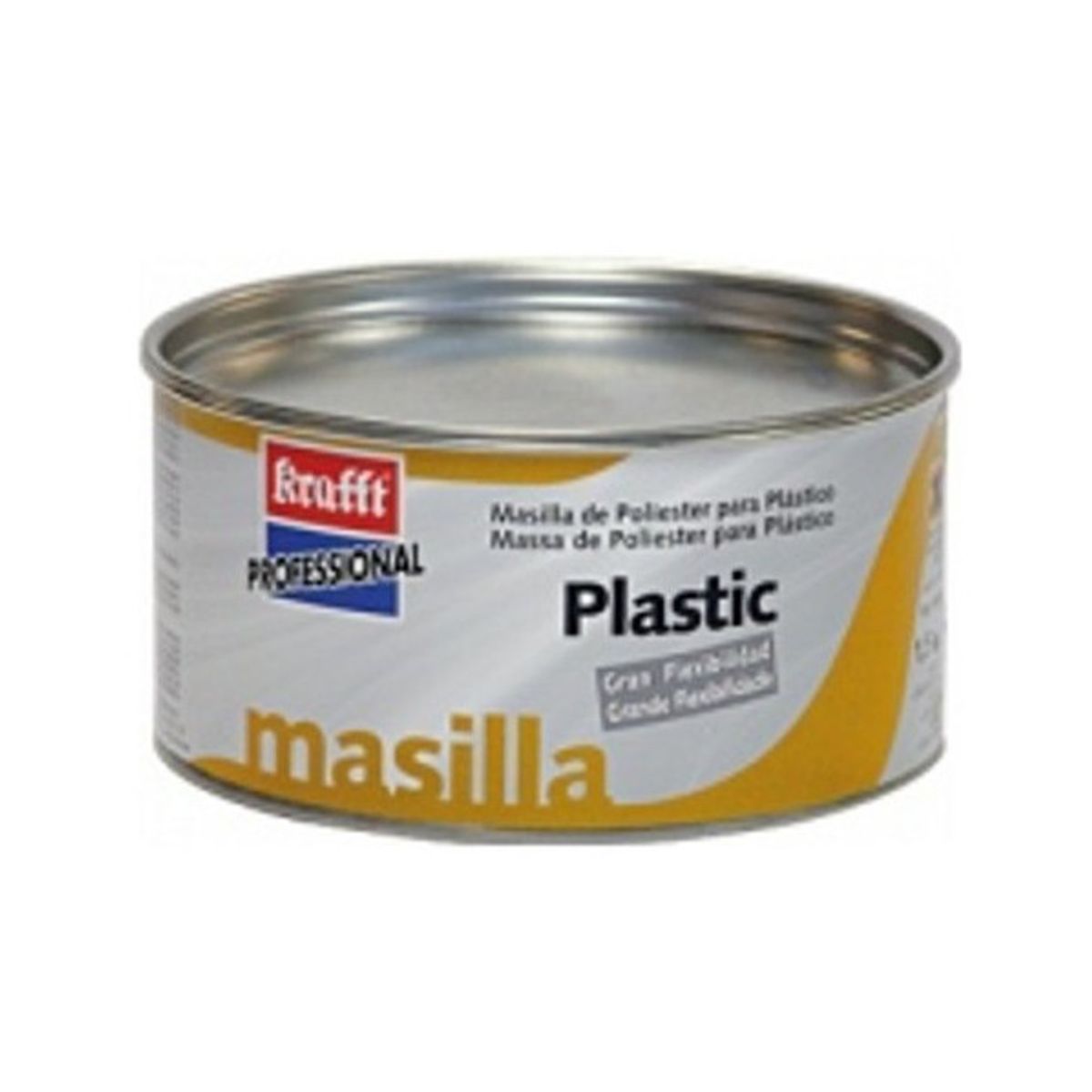 GENERICO - MASILLA PLASTICO KRAFFT 1.2KG C/ENDURECEDOR