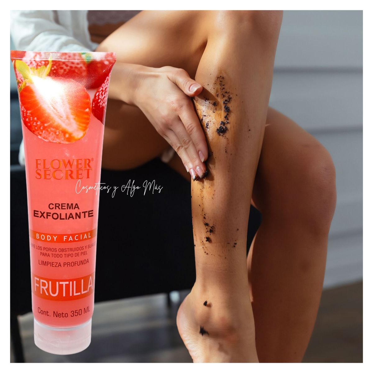 GENERICO - Exfoliante facial y corporal con ingredientes naturales