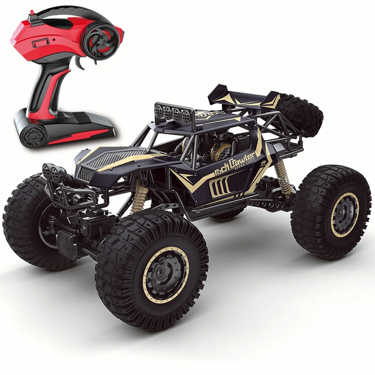 GENERICO - Auto Control Remoto 4x4 - Rock Crawler Original - Monster