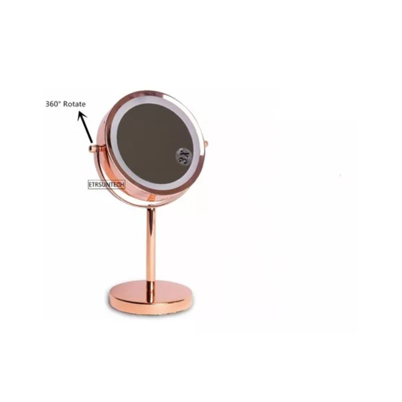 GENERICO - Espejo De Doble Cara Para Maquillaje De Mesa Iluminado
