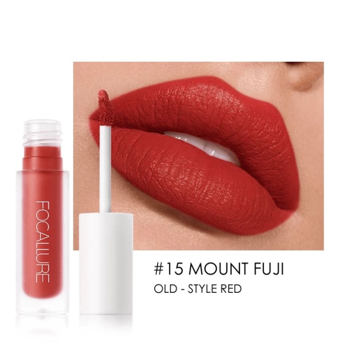 FOCALLURE - Labial Mate Staymax Lipstick 15 Mount Fuji - Focallure