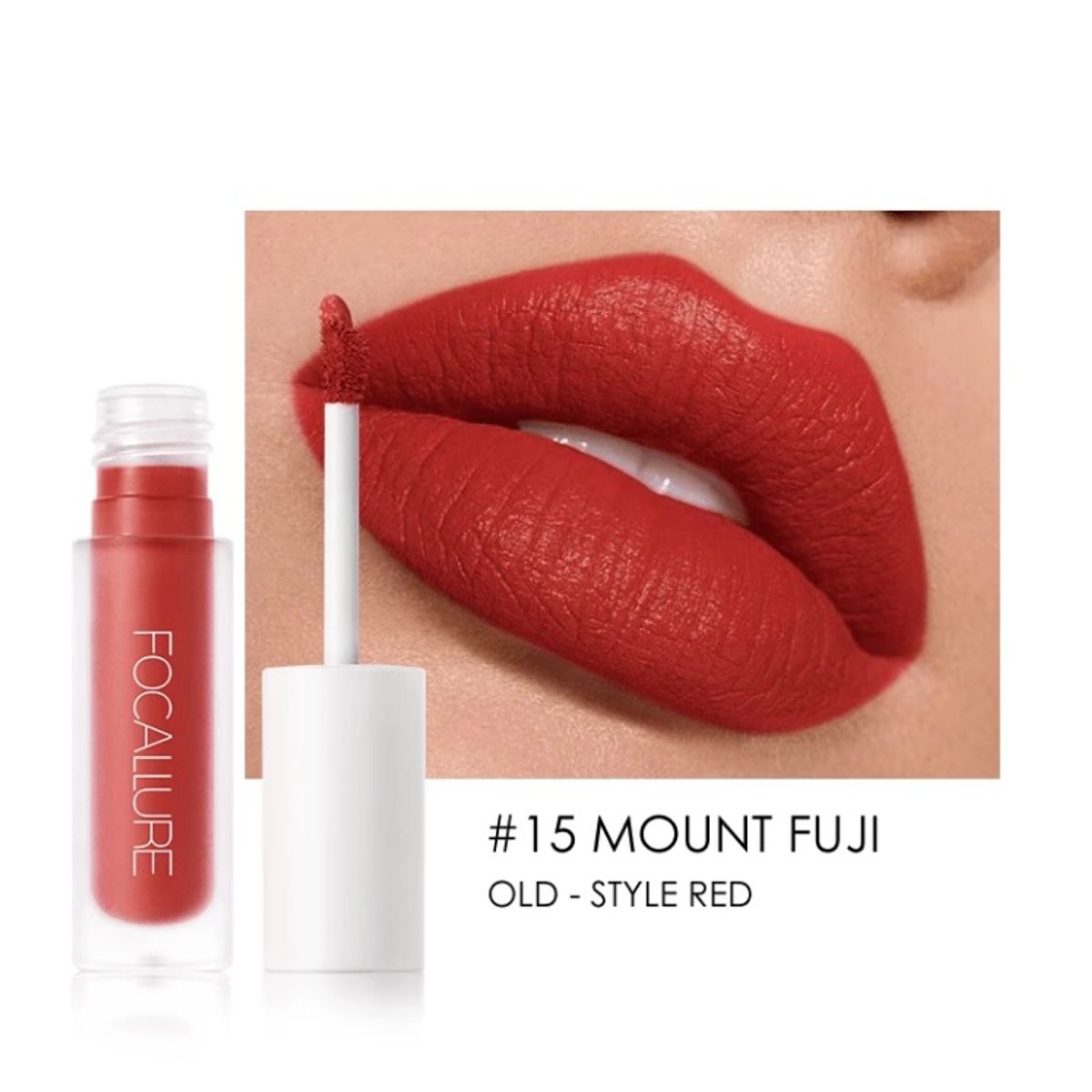 FOCALLURE - Labial Mate Staymax Lipstick 15 Mount Fuji - Focallure
