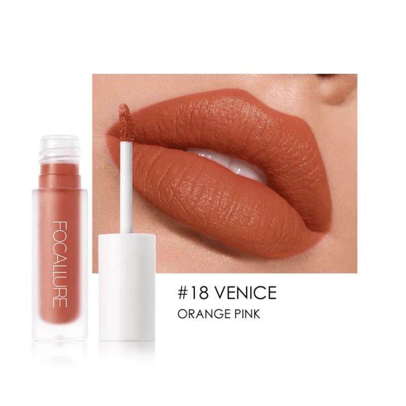 FOCALLURE - Labial Mate Staymax Lipstick 18 Venice - Focallure