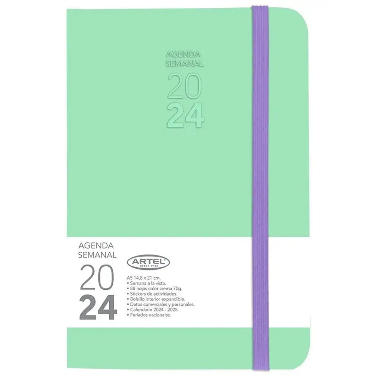 ARTEL - Agenda Semanal 2024 Menta