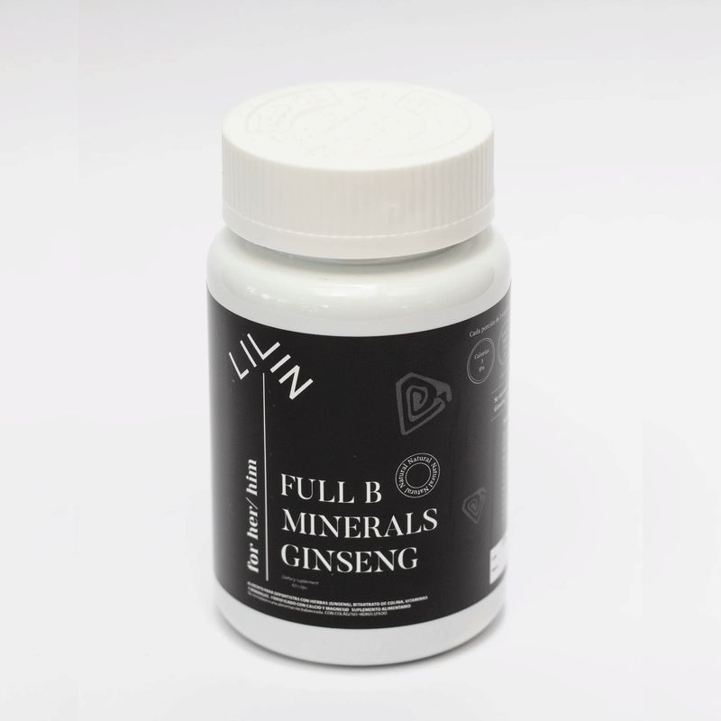 LIVIN - Vitaminas FULL B  MINERALS  GINSENG