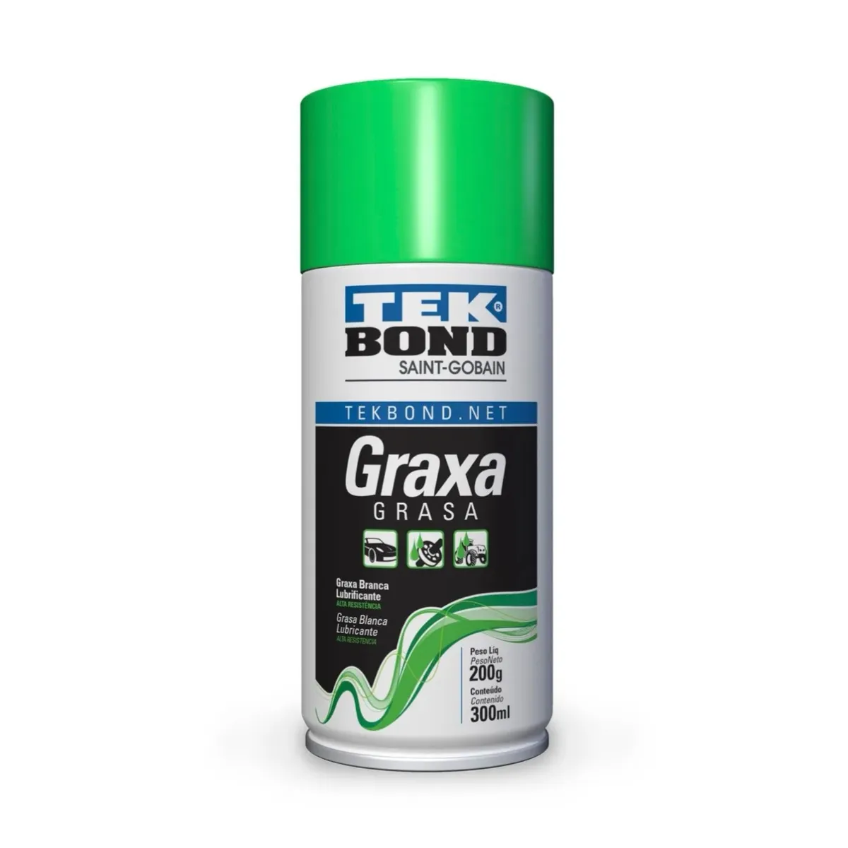 TEKBOND - Grasa Líquida En Spray Multiuso Tekbond 300 Ml / 200 G