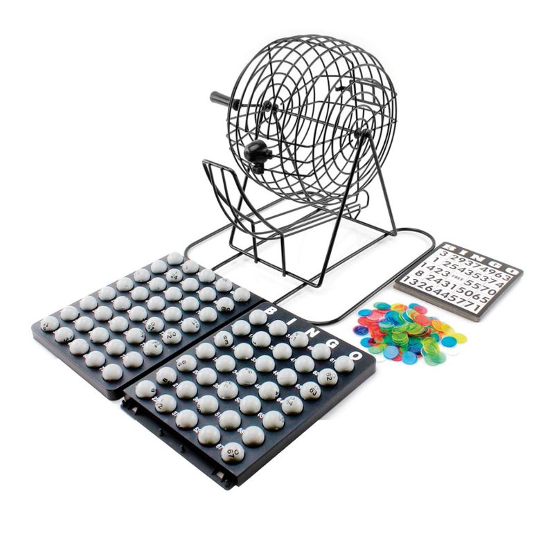 DBLUE - Juego Bingo Con Jaula Rotatoria - SC