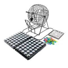 DBLUE - Juego Bingo Con Jaula Rotatoria - SC