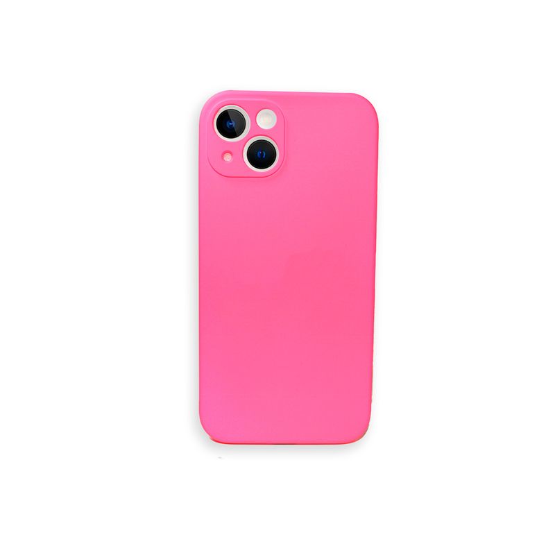 JOIGO - Carcasa Para iPhone 15 Sof Goma Fucsia