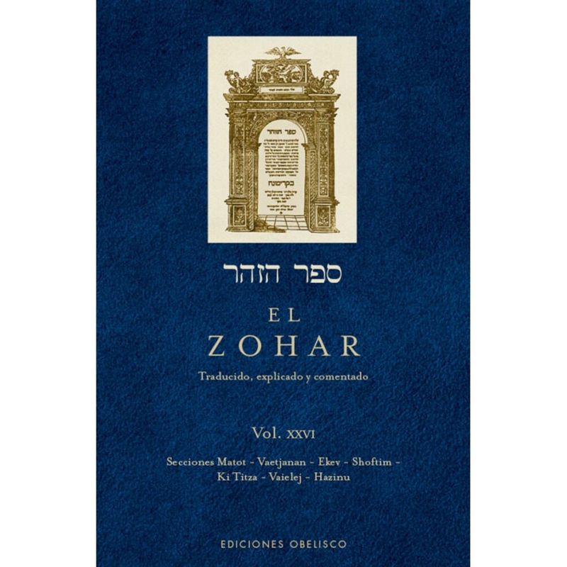 EDICIONES OBELISCO - Libro El Zohar (Vol. XXVI)