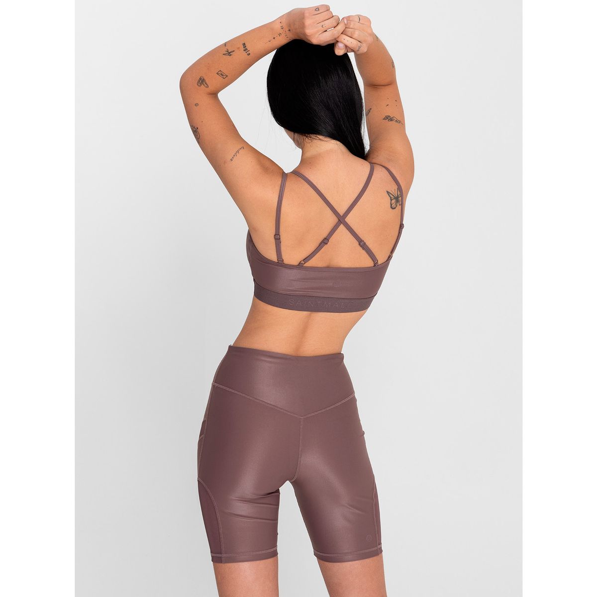 BSOUL - Peto deportivo Bra SAINTMALĒ Marrón Mujer BSOUL