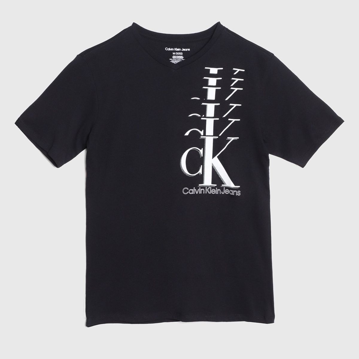 CALVIN KLEIN - Polera Niño Leamington Negro Calvin Klein