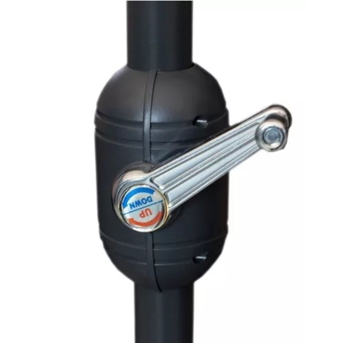 LUMAX - Quitasol Plegable Altura Ajustable Playa Uv Beige