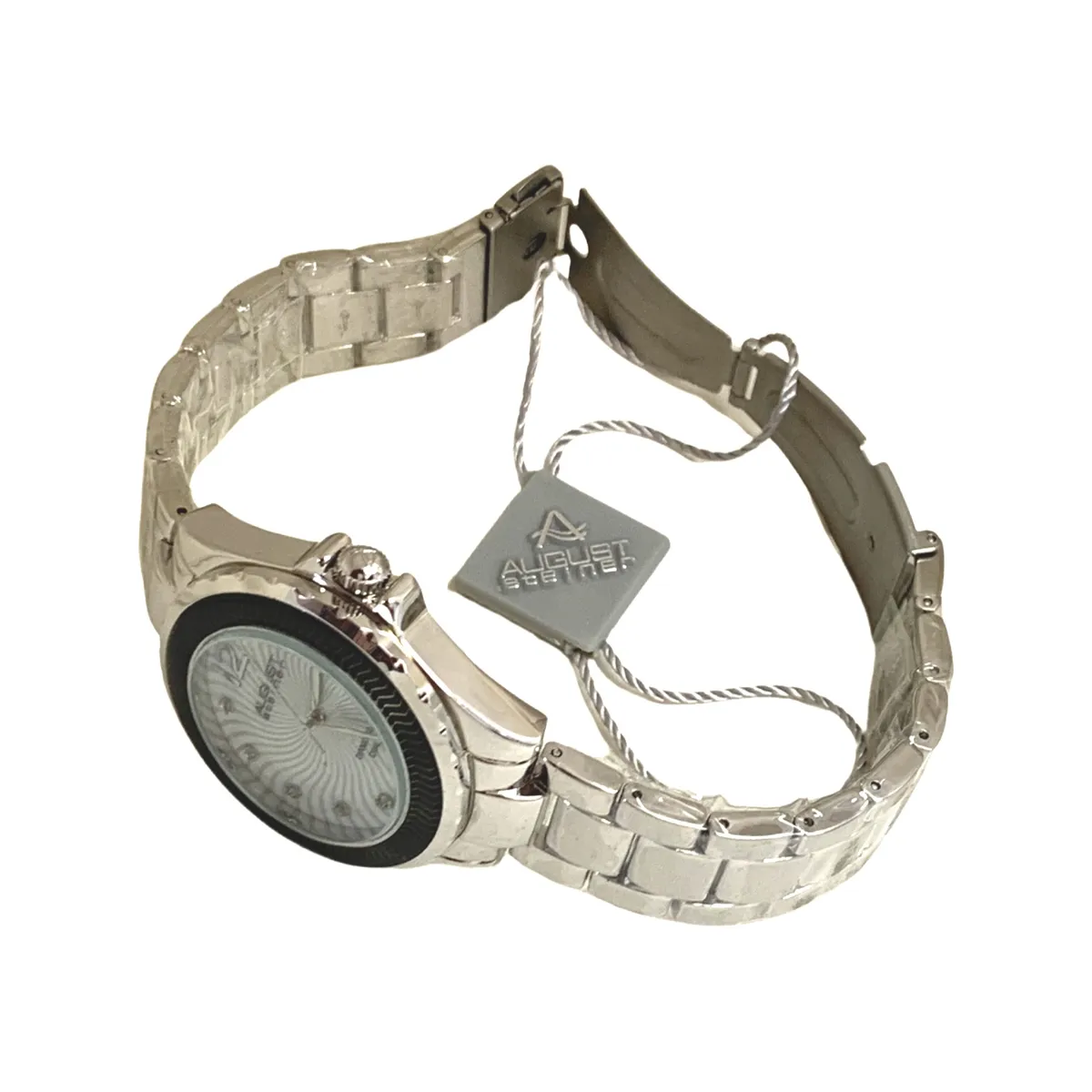 AUGUST STEINER - Reloj Análogo August Steiner Movimiento Suizo Plateado