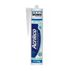 TEKBOND - Sellador Acrilico Blanco 425 G Base De Agua