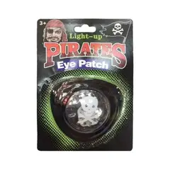 GENERICO - Parche Pirata Led Luminoso Disfraces Y Juegos