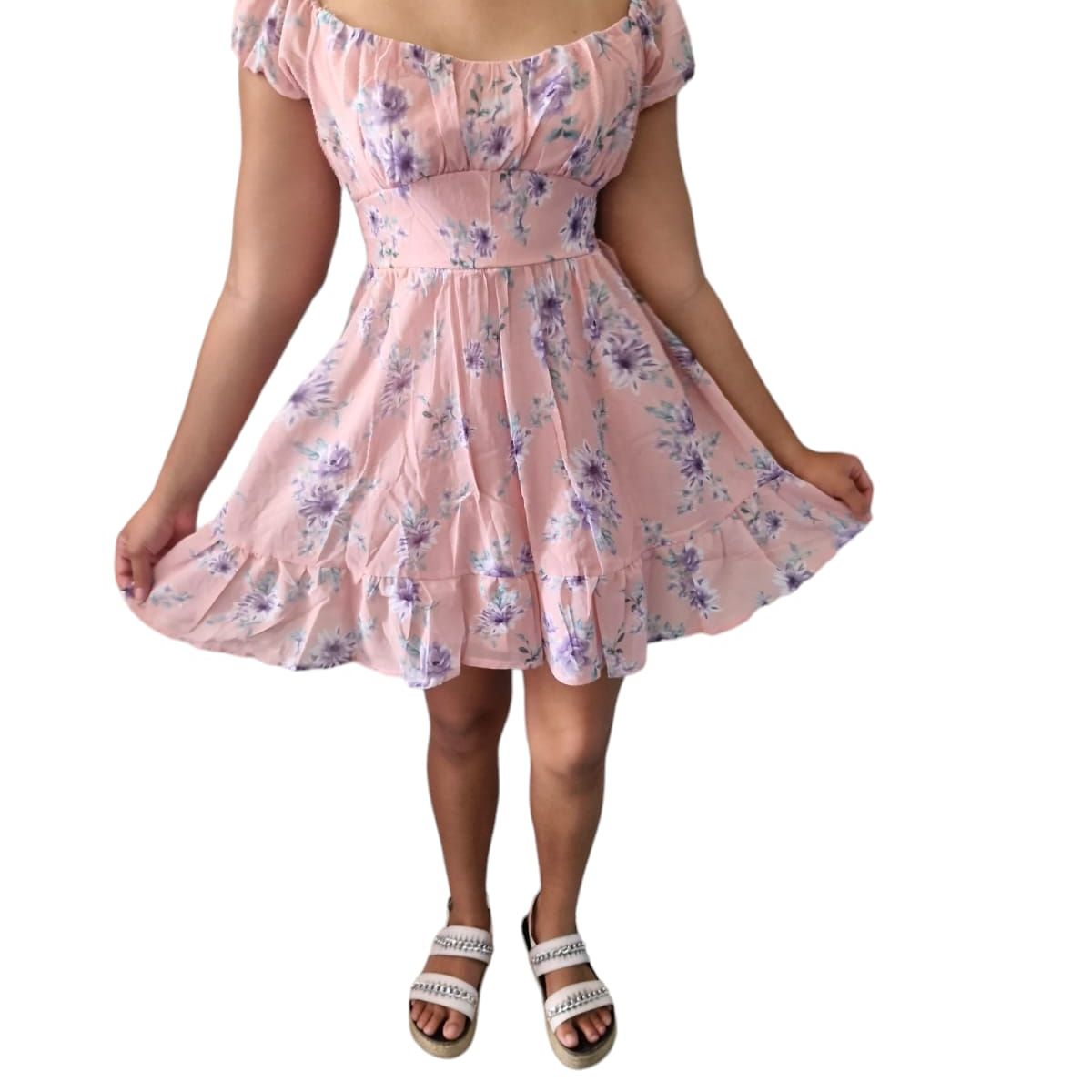 LUNA - Mini Vestido Floreado 2280