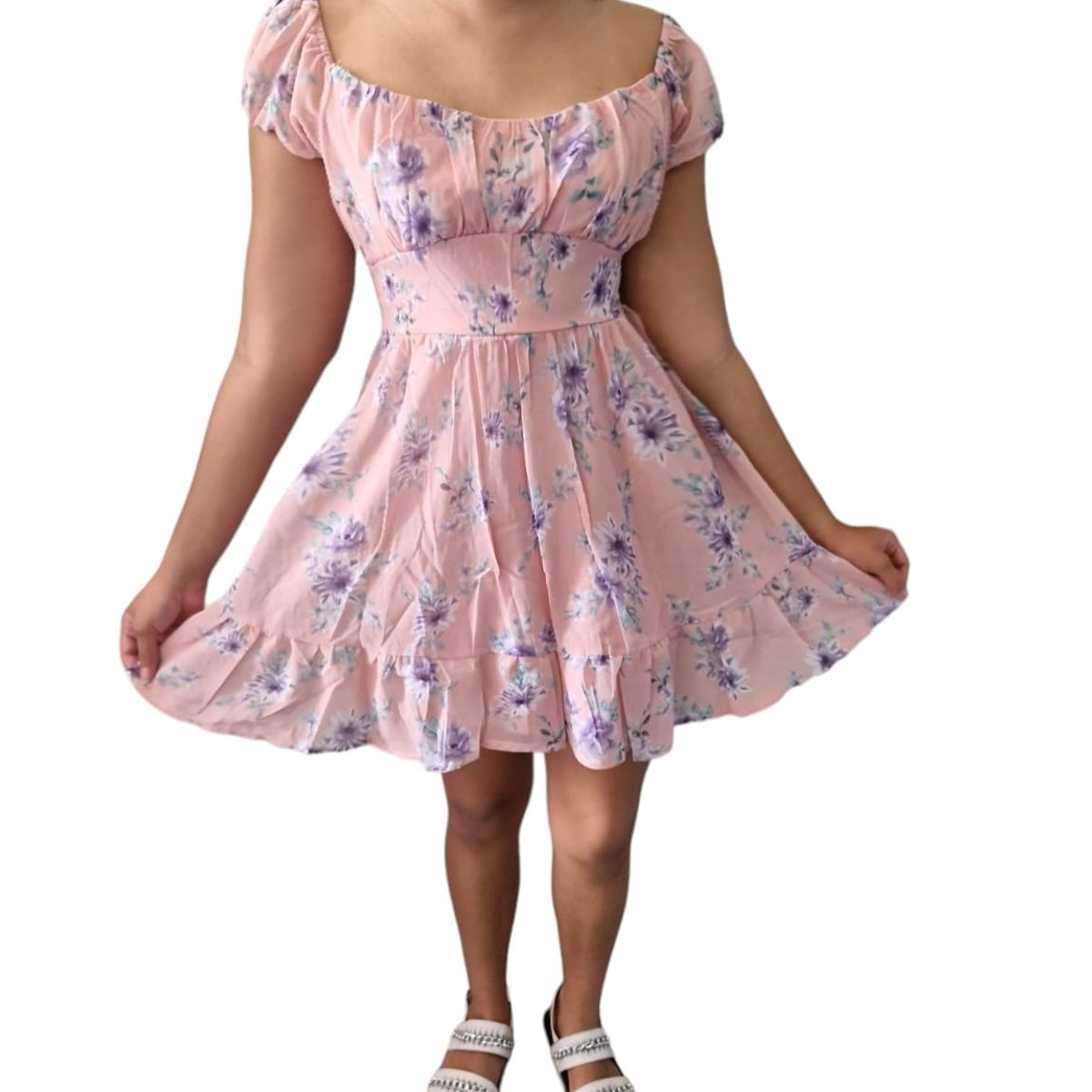 LUNA - Mini Vestido Floreado 2280