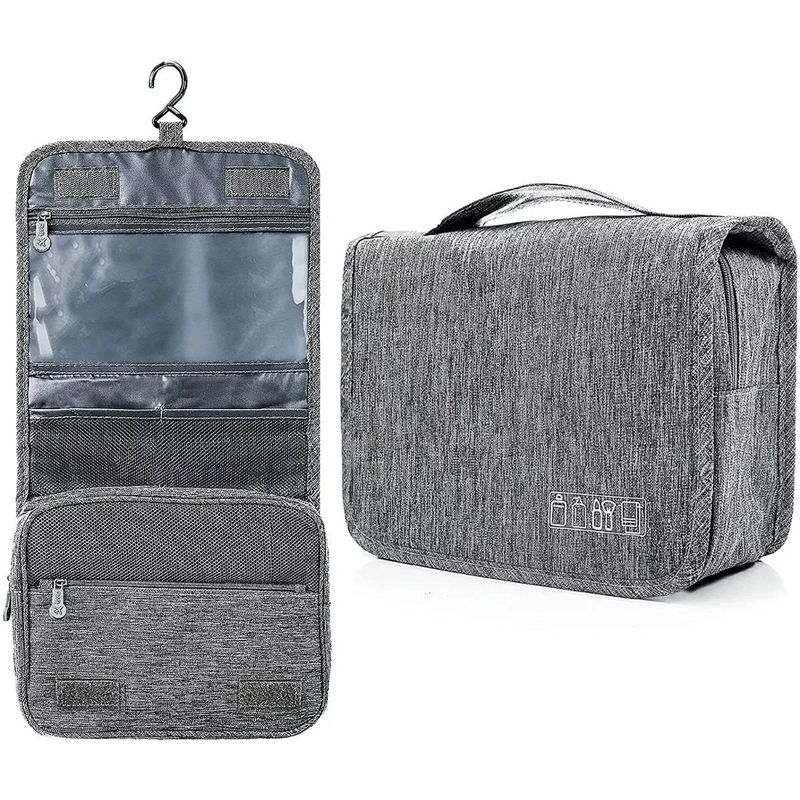 GENERICO - Bolsa De Viaje Cosmético Organizador De Maquillaje  gris