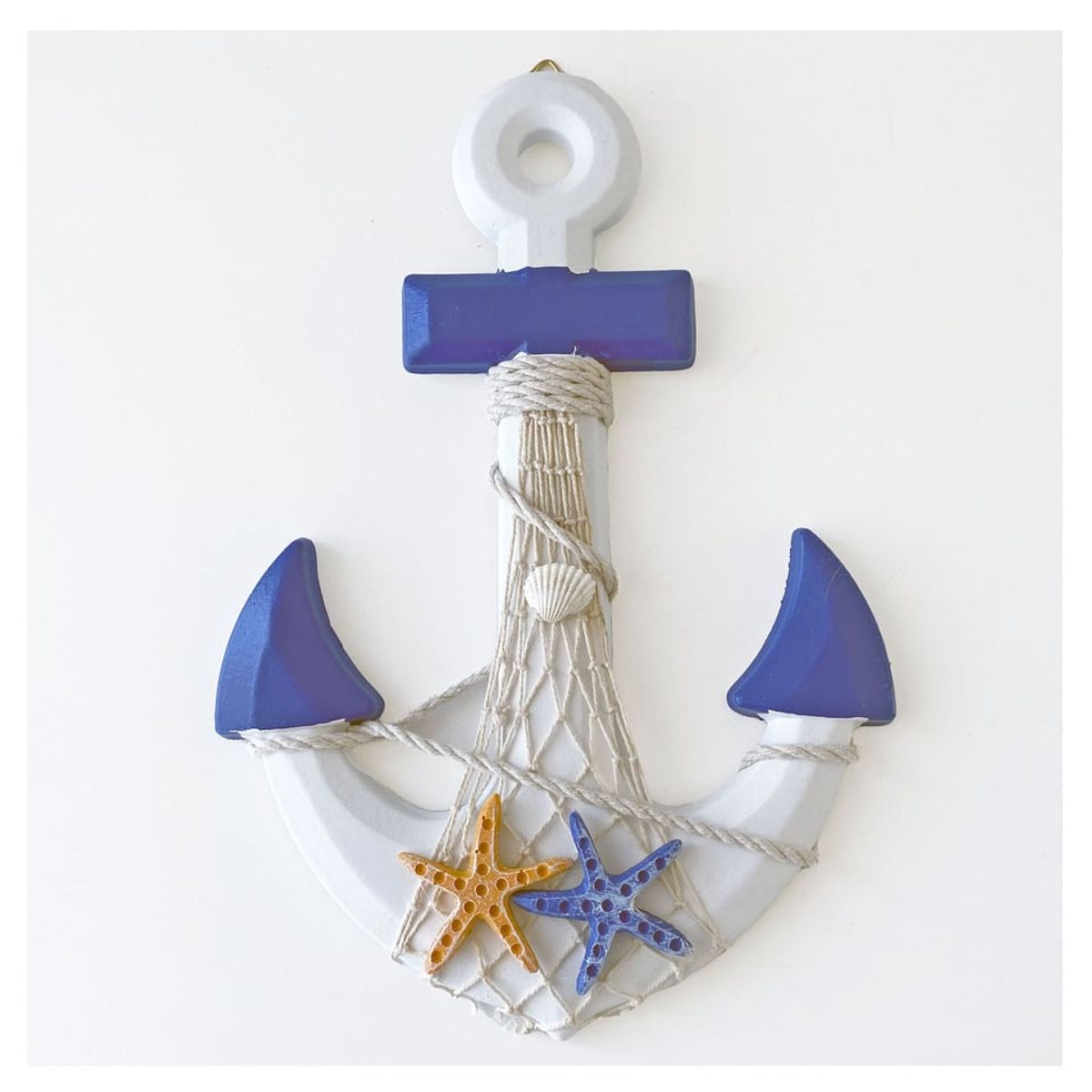 MONTREAL - Decoración Nautica Marina Ancla Decorativa de Madera