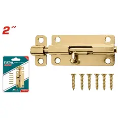 TOTAL TOOLS - Pestillo Picaporte, Pasador De 2 Pulgadas
